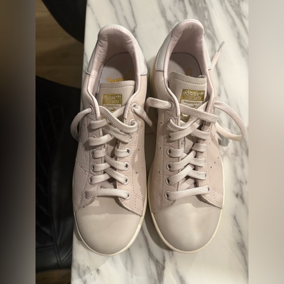 Adidas Women's- STAN SMITH- orchid off white - Picture 2 of 14